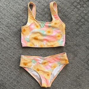 Billabong Kids Bikini - Pink and Yellow Floral
